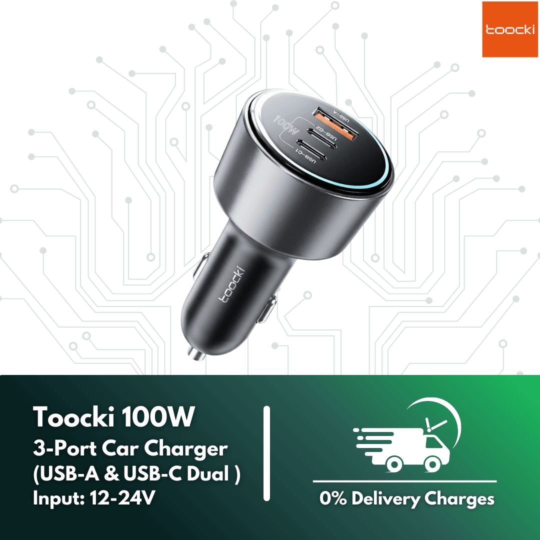 Toocki 100W 3-Port Car Charger (USB-A & USB-C Dual ) Input_ 12-24V_20251126_012523_0057