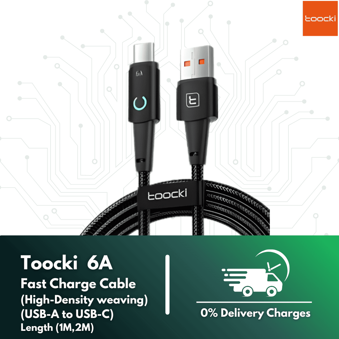Toocki 6A Fast Charge Cable (High-Density weaving) USB-A to USB-C) Len_20251126_012523_0042